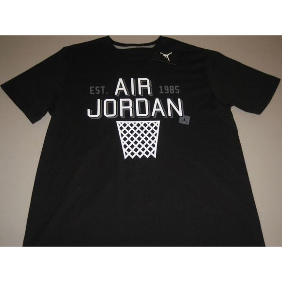Nike Other - NEW Men's XL NIKE AIR JORDAN Retro 1985 Top Shirt Black 582863 010